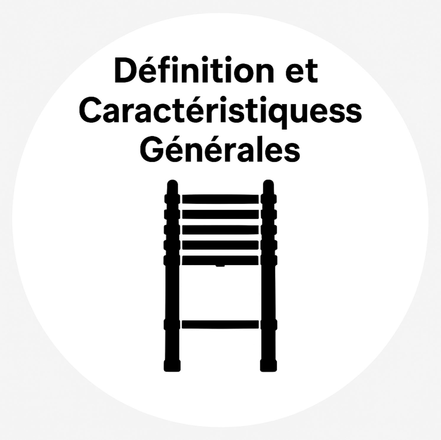 Définition et Caractéristiques Générales d'échelles télescopiques