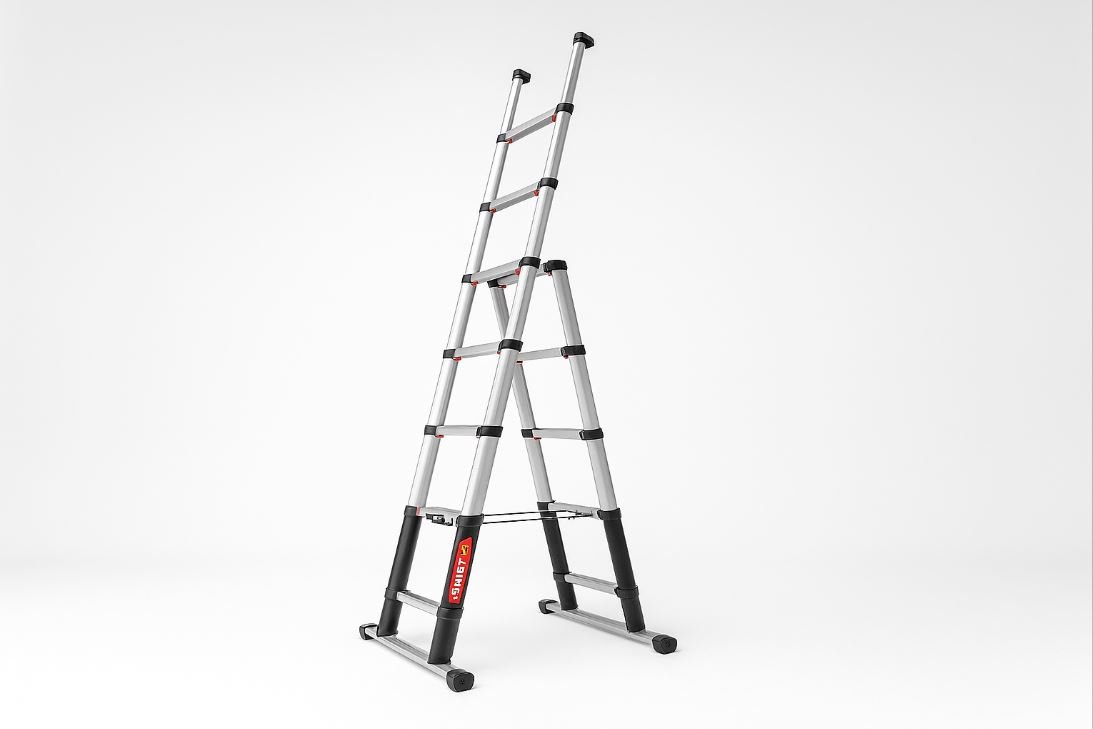 Structure echelle telescopique